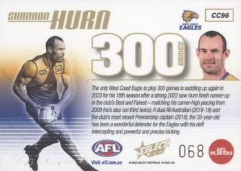 2023 Select AFL Footy Stars - Case Cards #CC96 Shannon Hurn Back